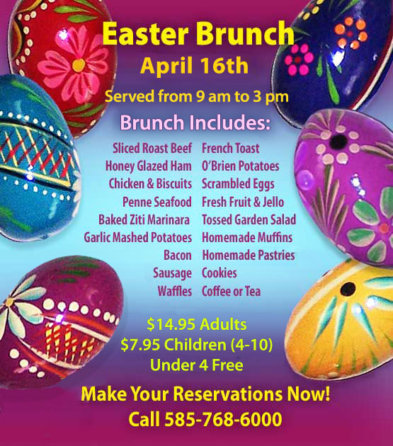 LeRoy Country Club Easter Brunch